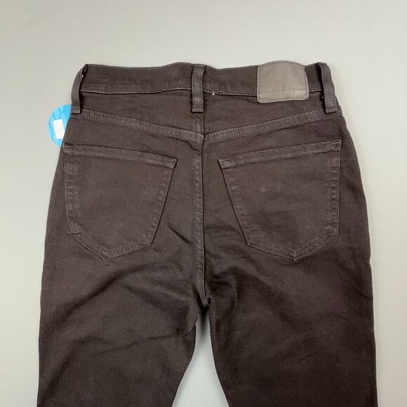 Aeropostale High Rise Flare Jeans Black 4 Stretch Twill Flattering Fit - Picture 6 of 8